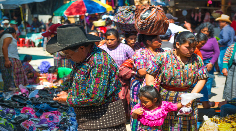 il mercato di Chichicastenango