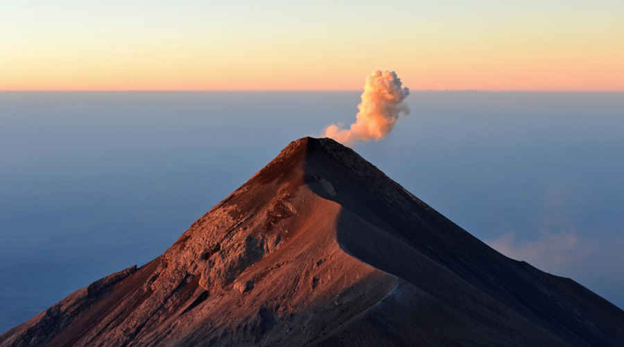  Vulcano nei pressi di Antigua