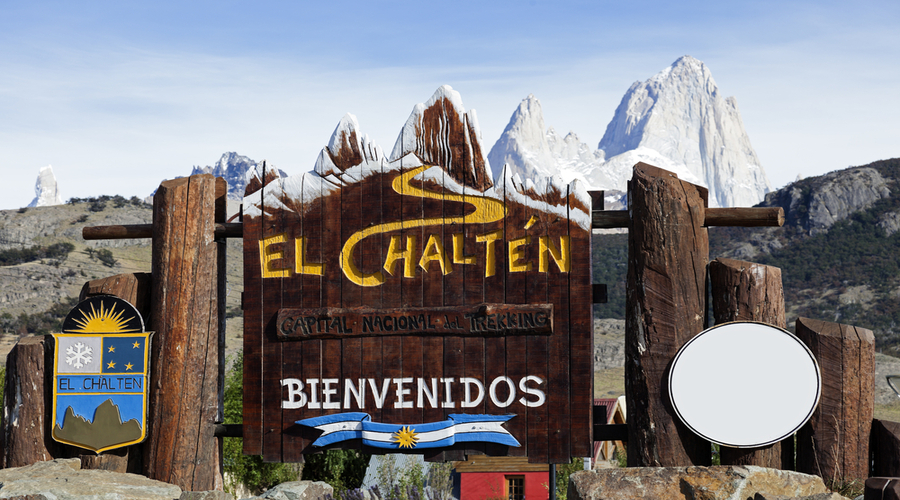 Cartello di El Chalten