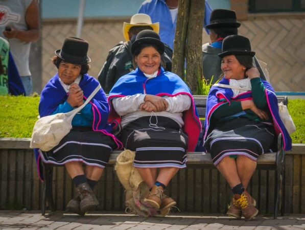 Guambiano-indigenous-people-on-the-market-day-in-Silvia-village