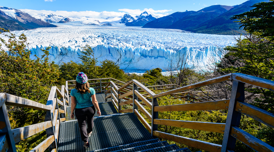 Passerella sul Perito Moreno