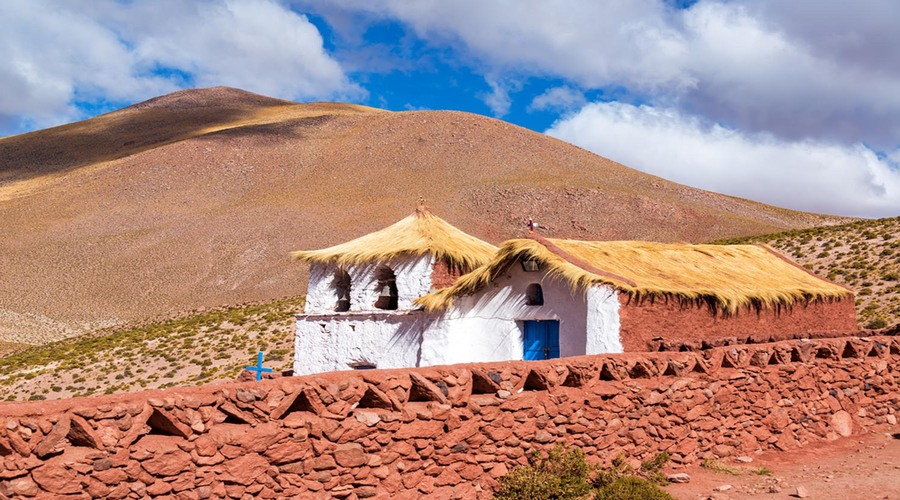 Chiesetta di Muchuca, deserto di Atacama, Cile