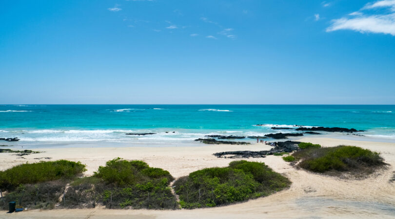 Beautiful-beach-on-Galapagos-Isabela-island