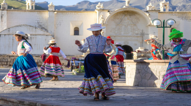 Cañon del Colca-danzatrici