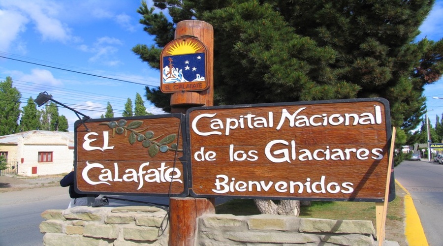 El Calafate_Cartello ingresso