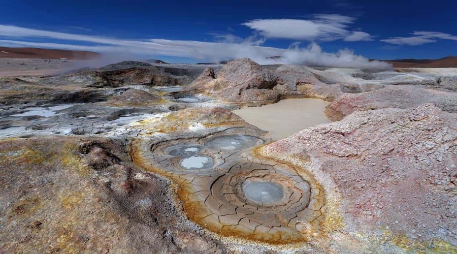 Tour Peru e Bolivia: geyser Sol de Mañana