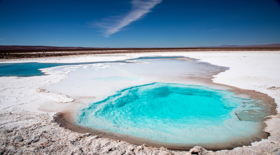 Lagunas escondidas, San Pedro de Atacama