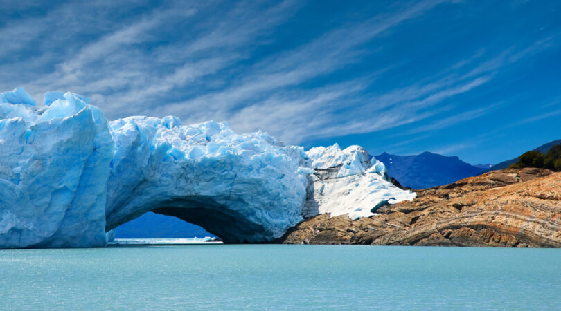 Ponte di ghiaccio nel Perito Moreno