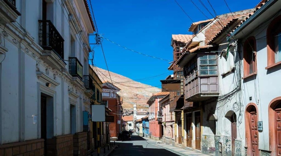 Strada a Potosi, Bolivia