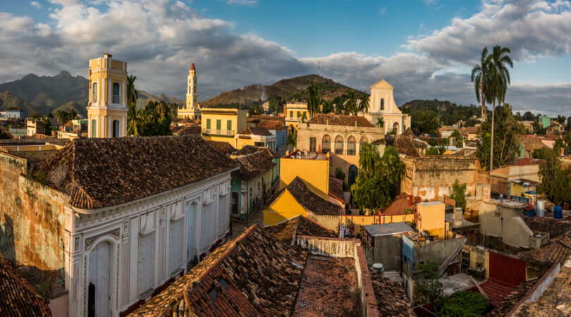 Trinidad al tramonto