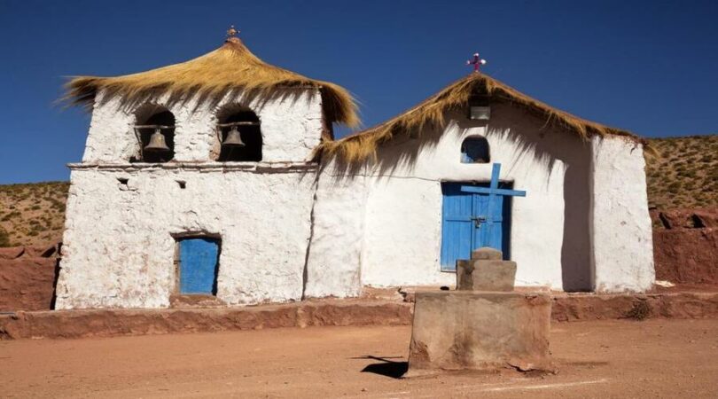 chiesetta a Machuca, deserto di Atacama