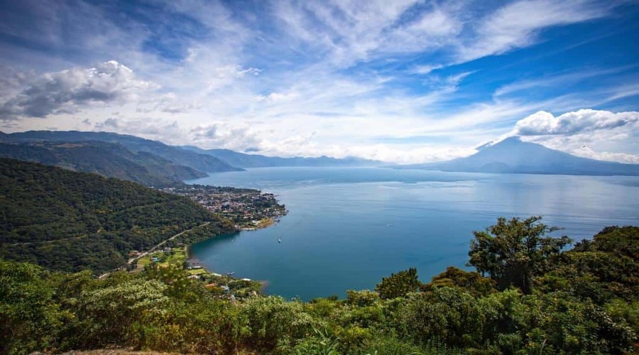 View-of-Lake-Atitlan-and-Panajachel-from-San-Jorge