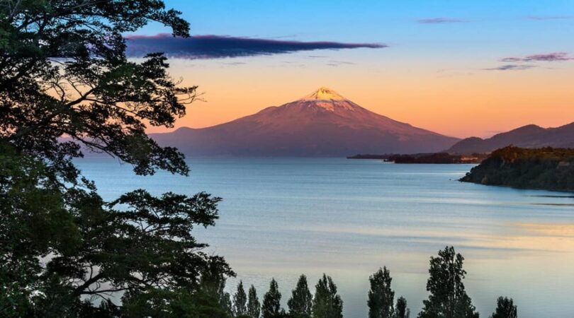 View-of-Osorno-Volcano-and-Lake-LLanquihue-the-the-lake-district-in-sourthern-Chile