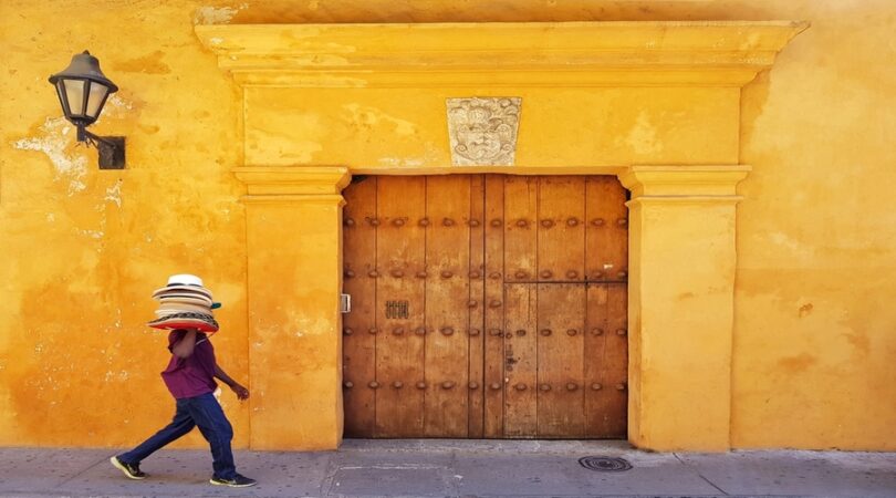 Venditore di cappelli, Cartagena