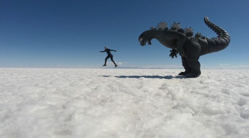 Effetti ottici nel Salar de Uyuni, Bolivia