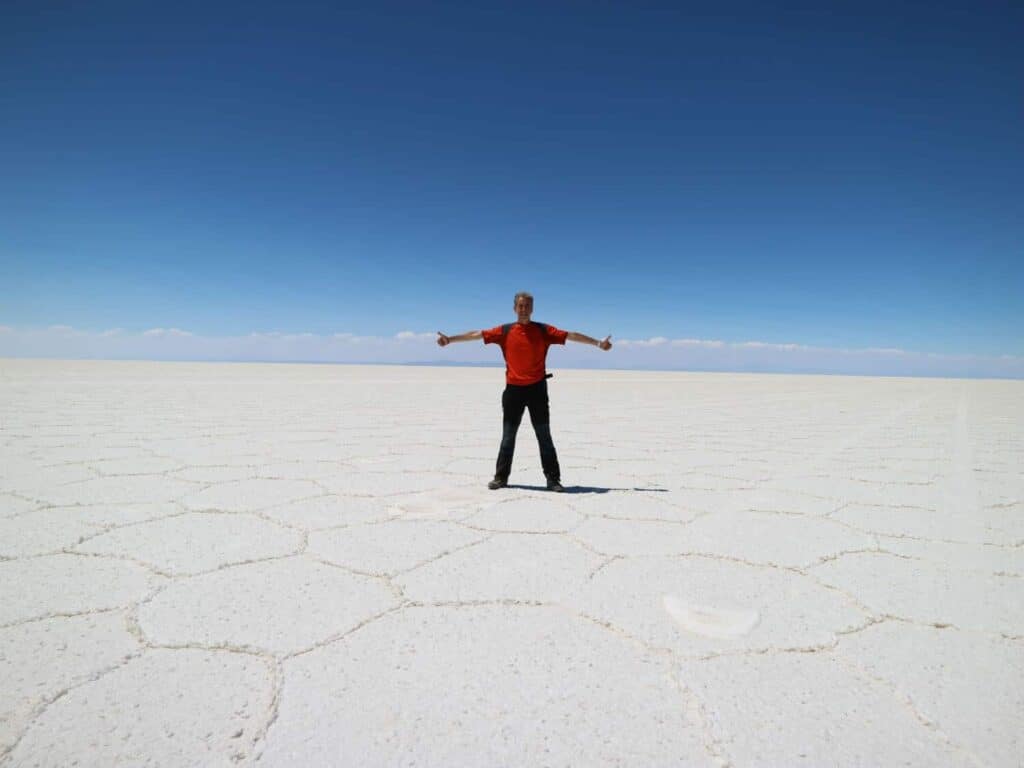 Salar de Uyuni Bolivia- esagoni di sale
