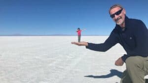 Salar de Uyuni Bolivia- foto di effetti