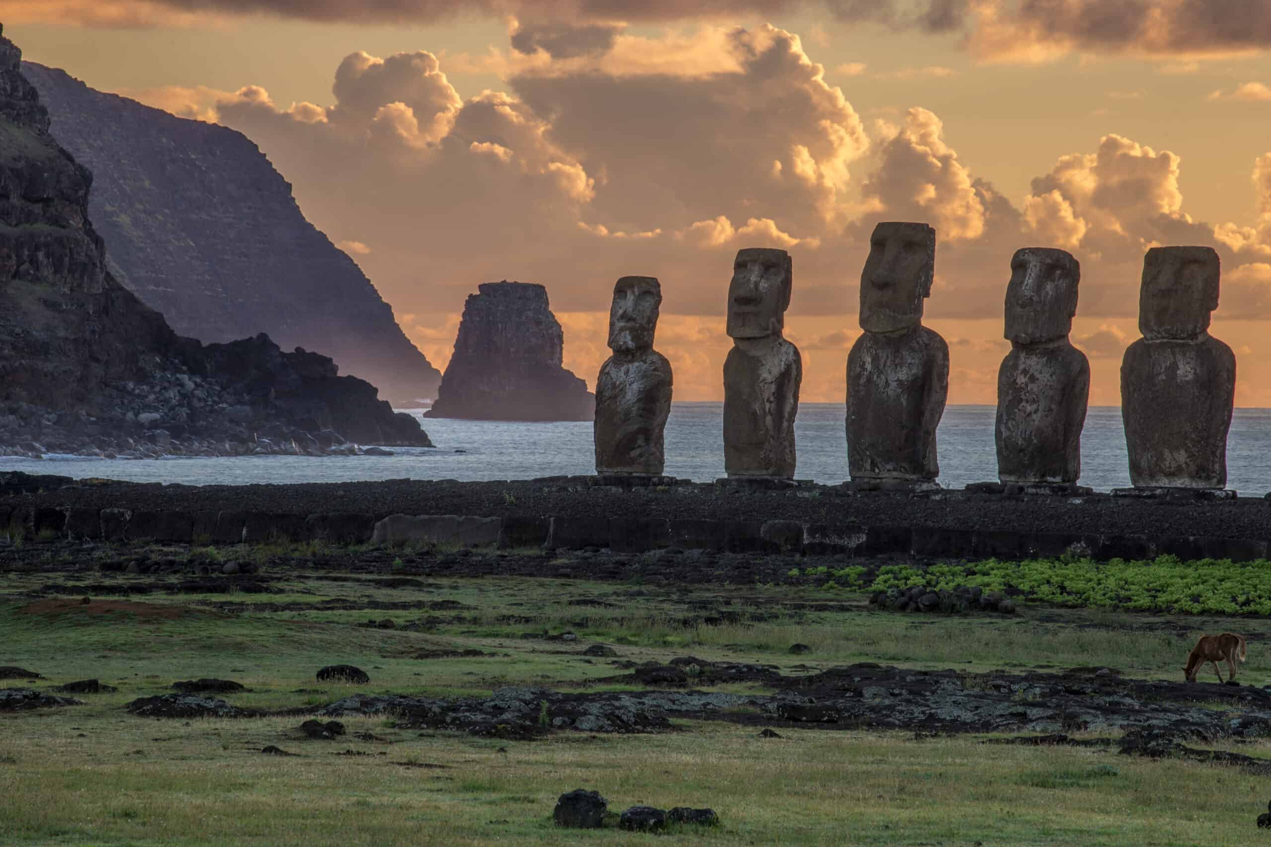 Moai, isola di Pasqua