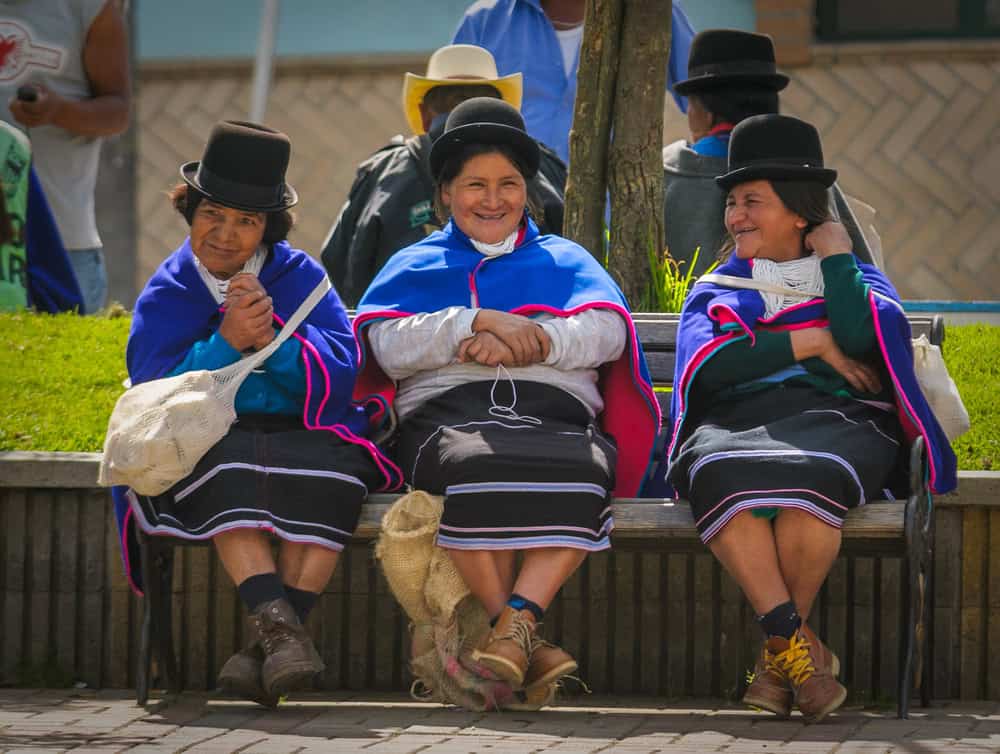 Guambiano-indigenous-people-on-the-market-day-in-Silvia-village