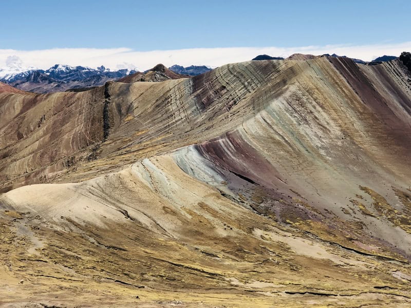 Montagne Colorate in Perù Palcoyo