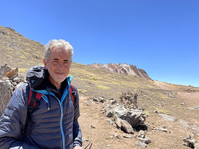 Montagne Colorate in Perù l'autore del Post