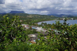 Baracoa bay with elYunque