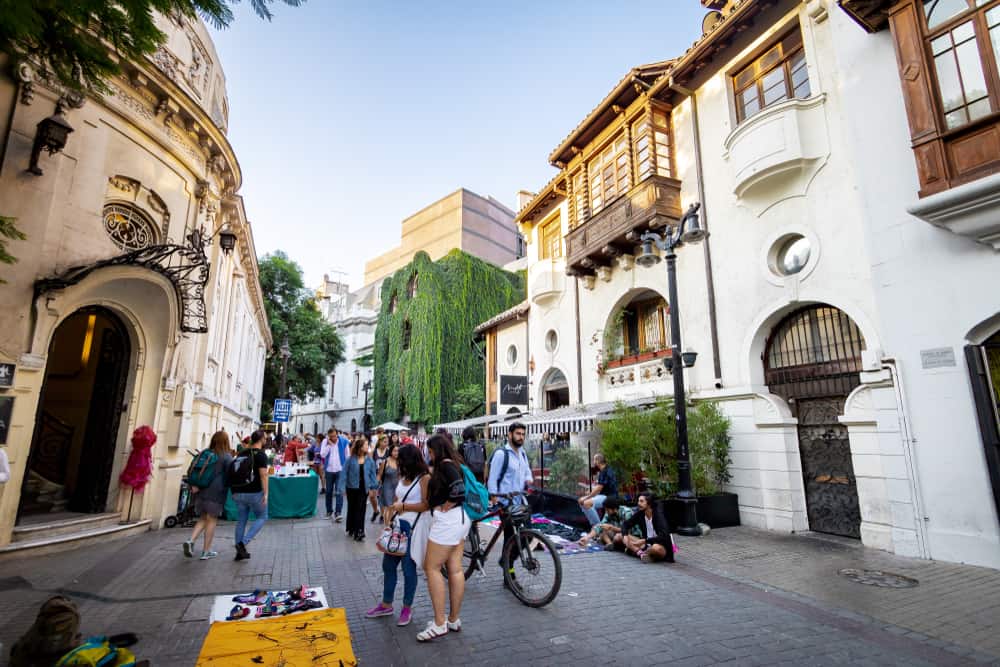 Santiago del Cile Barrio-Lastarria