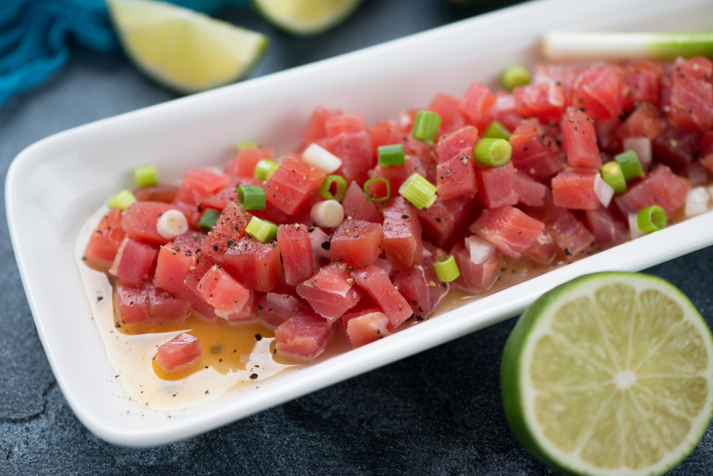 Tuna ceviche