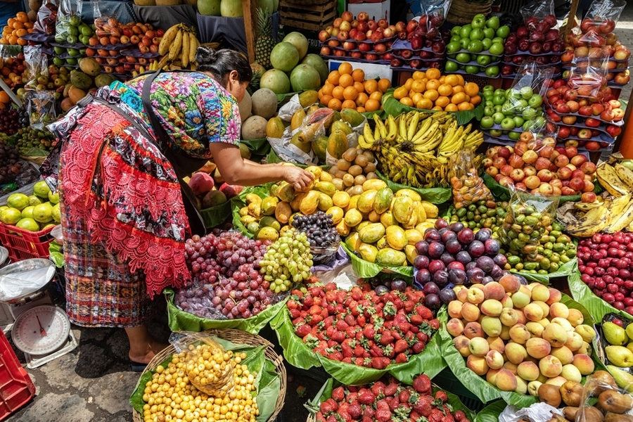 Guatemala-bancarelala-frutta