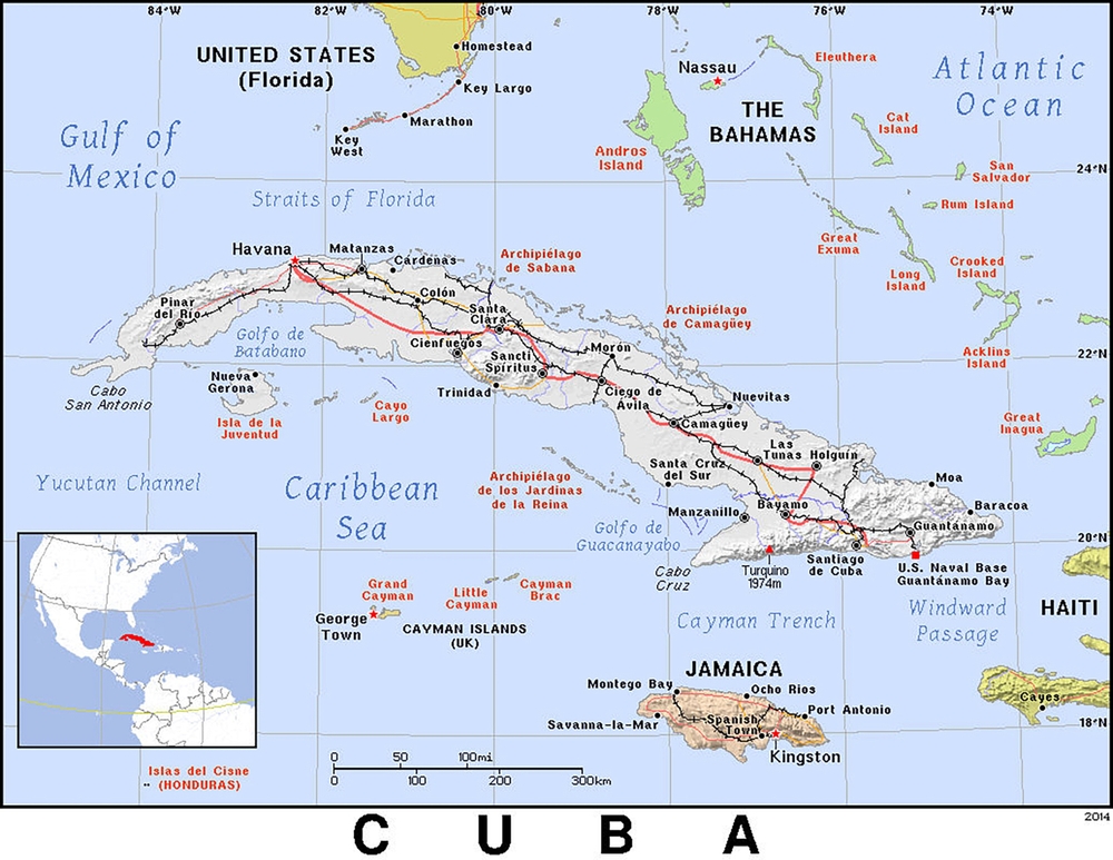 Cuba Cartina: Scopri la Geografia e le Migliori Destinazioni