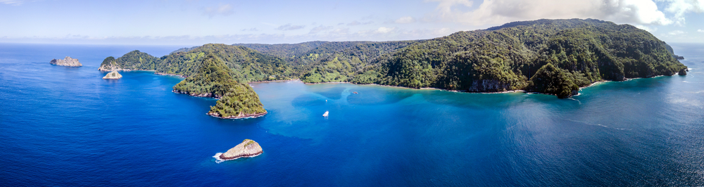 isla del coco panoramica